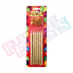 Çubuk Mum Gold 8 cm 10'lu Çubuk Mum Gold 8 cm 10'lu
