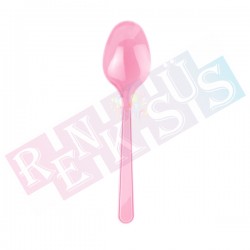 Plastik Kaşık Pembe Plastik Kaşık Pembe