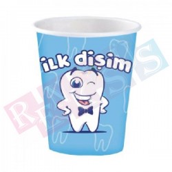 İlk Dişim Mavi Bardak İlk Dişim Mavi Bardak