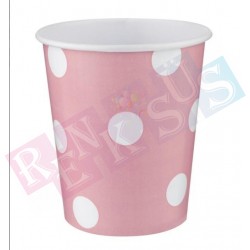 Pembe Puantiyeli Bardak