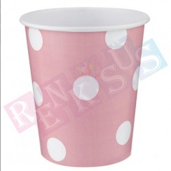 Pembe Puantiyeli Bardak Pembe Puantiyeli Bardak