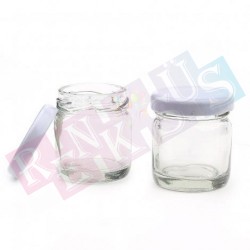 40 cc Bal Kavanozu Kapaklı Şişe 40 cc Bal Kavanozu Kapaklı Şişe