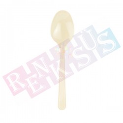 Plastik Kaşık Krem