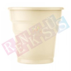 Plastik Bardak Krem