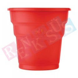 Plastik Bardak Kırmızı
