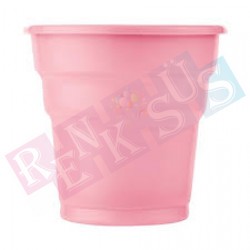 Plastik Bardak Pembe Plastik Bardak Pembe