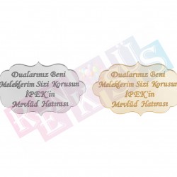 Bulut Şekilli Pleksi - 2