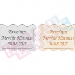 Dikdörtgen Desen Şekilli Pleksi