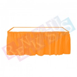 Masa Eteği Plastik Turuncu Masa Eteği Plastik Turuncu