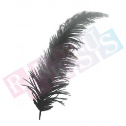 Tüy Siyah Balon Süsü 100'lü