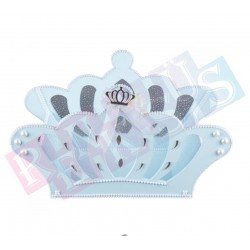 Dağıtma Sepeti Taç Mavi Beyaz