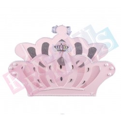 Dağıtma Sepeti Taç Pembe Beyaz