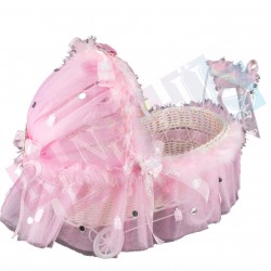 Dağıtma Sepeti Hasır Puset Pembe Model 1 Dağıtma Sepeti Hasır Puset Pembe Model 1