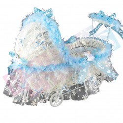 Dağıtma Sepeti Hasır Puset Mavi Model 2 Dağıtma Sepeti Hasır Puset Mavi Model 2