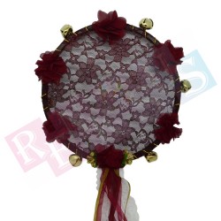 Dantelli Gelin Tefi Bordo Dantelli Gelin Tefi Bordo