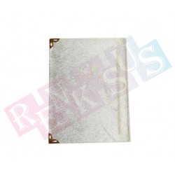 Yasin-i Şerif Kadife Büyük Boy Krem 12*17 cm