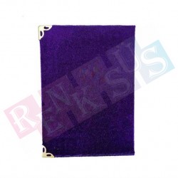 Yasin-i Şerif Kadife Büyük Boy Mor 12*17 cm Yasin-i Şerif Kadife Büyük Boy Mor 12*17 cm