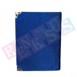 Yasin-i Şerif Kadife Büyük Boy Saks Mavisi 12*17 cm Yasin-i Şerif Kadife Büyük Boy Saks Mavisi 12*17 cm