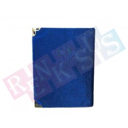 Yasin-i Şerif Kadife Orta Boy Saks Mavisi 10*14 cm