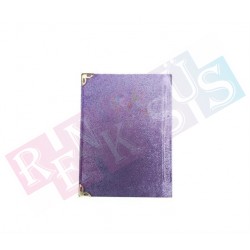 Yasin-i Şerif Kadife Orta Boy Lila 10*14 cm