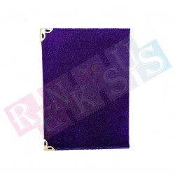 Yasin-i Şerif Kadife Küçük Boy Mor 7*10 cm