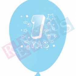 Balon 1 Yaş Mavi Balon 1 Yaş Mavi