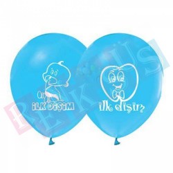 Balon İlk Dişim Mavi Balon İlk Dişim Mavi