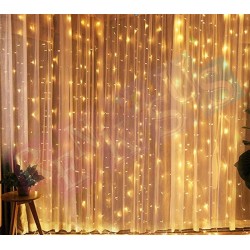 Perde Led 300 cm Gün Işığı 220 V Animasyonlu