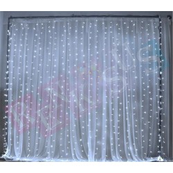 Perde Led 300 cm Beyaz 220 V Animasyonlu