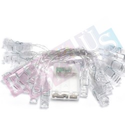 Mandal Led 3 Pilli 20 Ledli Gün Işığı Mandal Led 3 Pilli 20 Ledli Gün Işığı