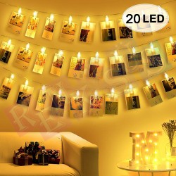 Mandal Led 3 Pilli 20 Ledli Gün Işığı Mandal Led 3 Pilli 20 Ledli Gün Işığı