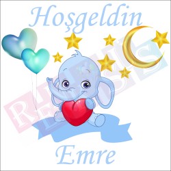 Filli Çikolata Etiketi Mavi Filli Çikolata Etiketi Mavi