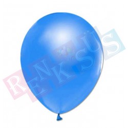 Metalik Balon Koyu Mavi