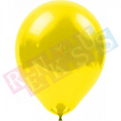 Metalik Balon Sarı Metalik Balon Sarı