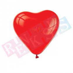 Balon Kalpli Kırmızı Paket Balon Kalpli Kırmızı Paket