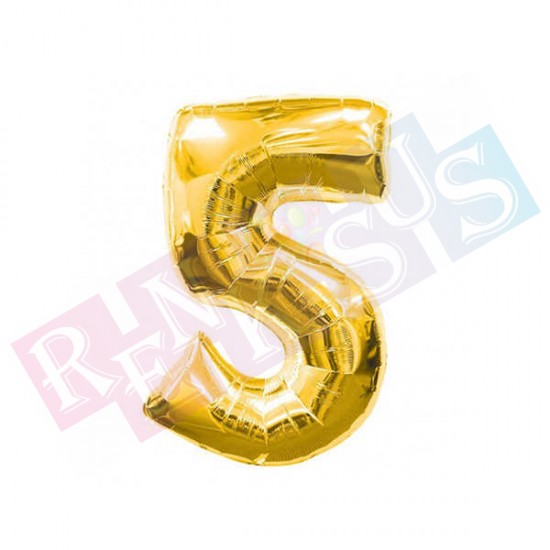 Folyo Balon 40 inç Gold 5 Folyo Balon 40 inç Gold 5