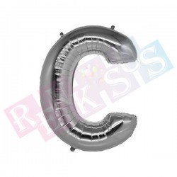 Folyo Balon 40 inç Gümüş C Folyo Balon 40 inç Gümüş C