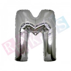 Folyo Balon 40 inç Gümüş M Folyo Balon 40 inç Gümüş M