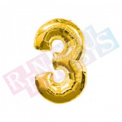 Folyo Balon 16 inç Gold 3 Folyo Balon 16 inç Gold 3