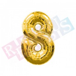 Folyo Balon 16 inç Gold 8 Folyo Balon 16 inç Gold 8
