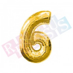 Folyo Balon 16 inç Gold 6 Folyo Balon 16 inç Gold 6
