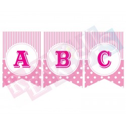 Pauntiyeli Flama Harf Pembe