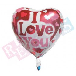 Folyo Kalp Balon 18 İnç I Love You