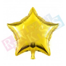 Folyo Yıldız Balon 18 İnç Gold
