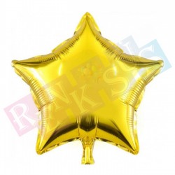 Folyo Yıldız Balon 18 İnç Gold Folyo Yıldız Balon 18 İnç Gold