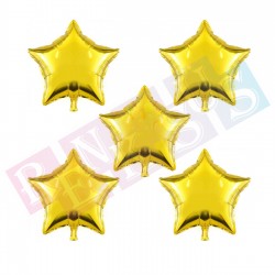 Folyo Yıldız Balon 10 İnç Gold Folyo Yıldız Balon 10 İnç Gold