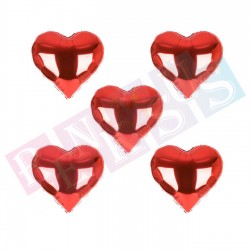 Folyo Kalp Balon 5 İnç Kırmızı Folyo Kalp Balon 5 İnç Kırmızı