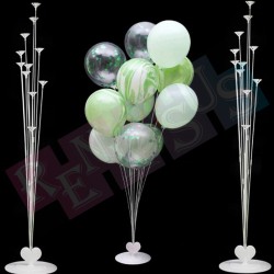 Balon Standı Metal 11 Çubuklu Balon Standı Metal 11 Çubuklu