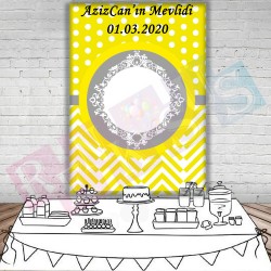 Afiş Branda Dikey Model 11