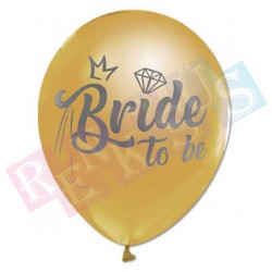 Balon Bride To Be Gold